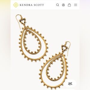 KENDRA SCOTT - Rumer Open Frame Earrings